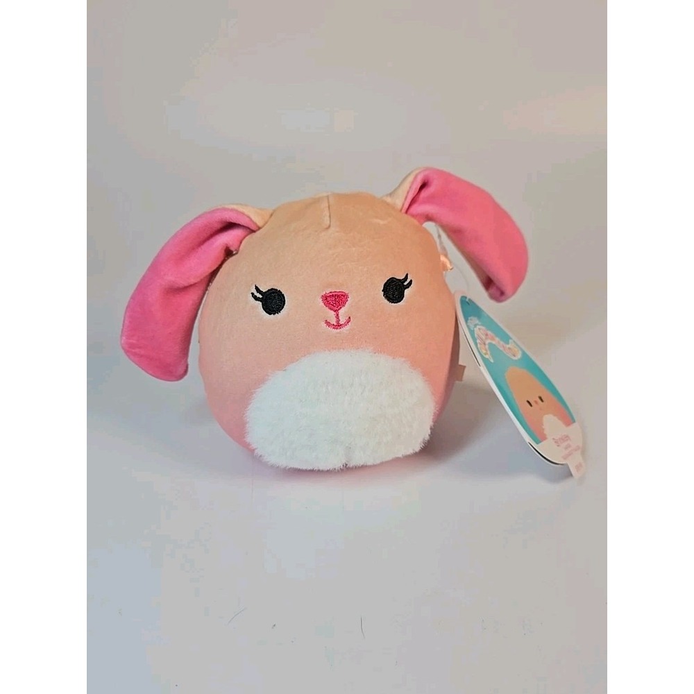 Squishmallows 4" Pink Brinkley Bunny Squish. With Tags!